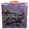 Danny's Fine Porcelain Purple Square Square Jar - CLOSEOUT