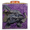 Danny's Fine Porcelain Purple Square Square Jar - CLOSEOUT