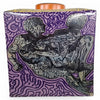 Danny's Fine Porcelain Purple Square Square Jar - CLOSEOUT