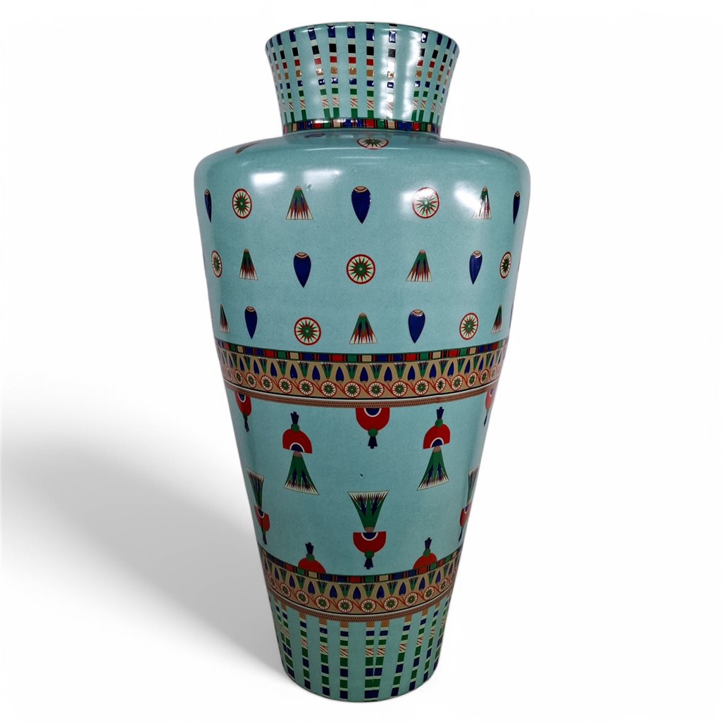 Danny's Fine Porcelain Turquoise Vase - CLOSEOUT