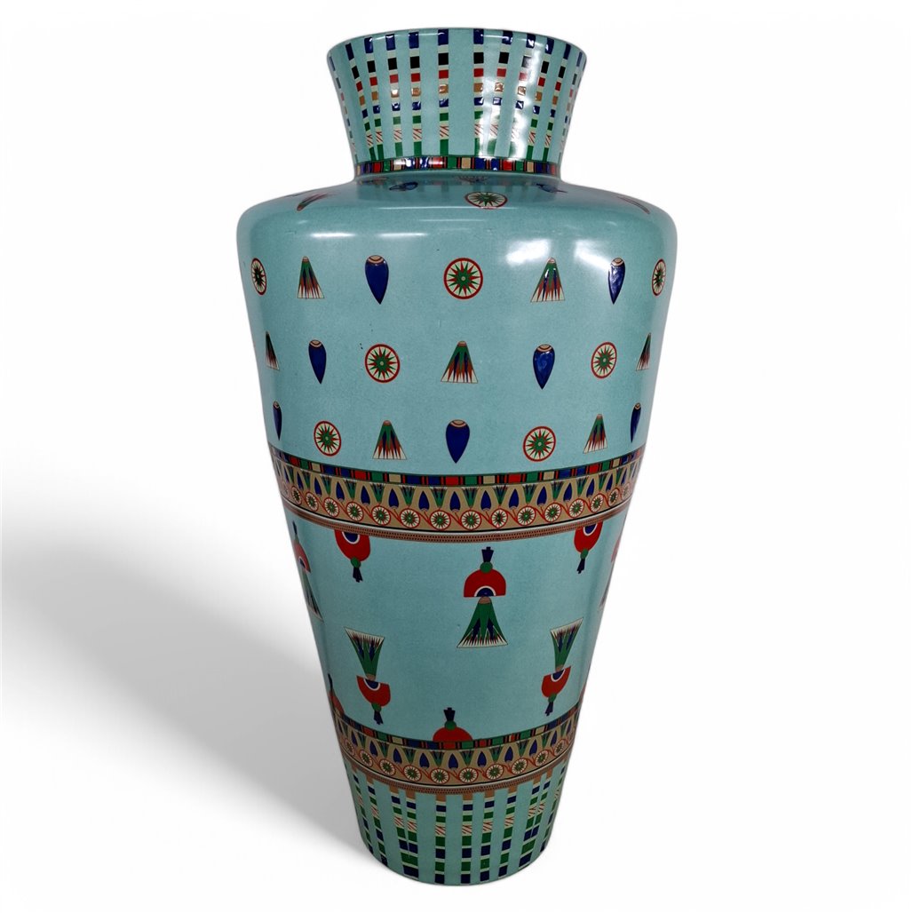 Danny's Fine Porcelain Turquoise Vase - CLOSEOUT