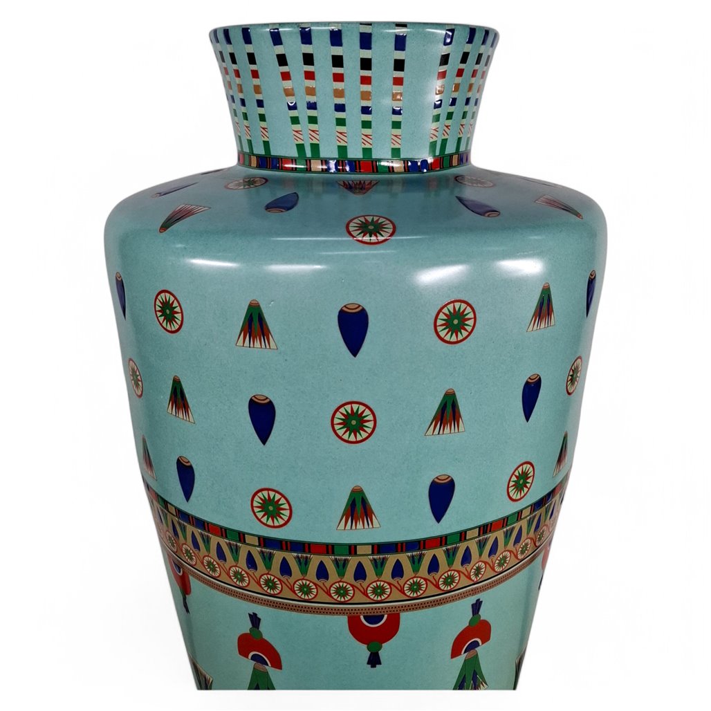 Danny's Fine Porcelain Turquoise Vase - CLOSEOUT