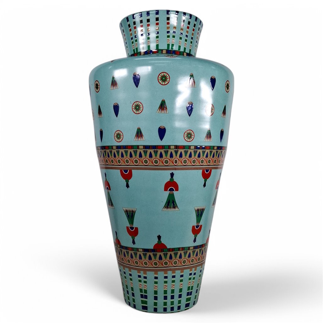 Danny's Fine Porcelain Turquoise Vase - CLOSEOUT