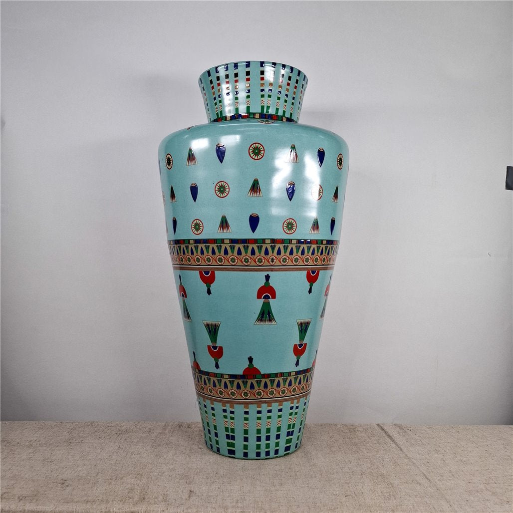 Danny's Fine Porcelain Turquoise Vase - CLOSEOUT
