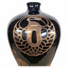 Danny's Fine Porcelain Black Gold Vase - CLOSEOUT