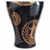 Danny's Fine Porcelain Black Gold Vase - CLOSEOUT