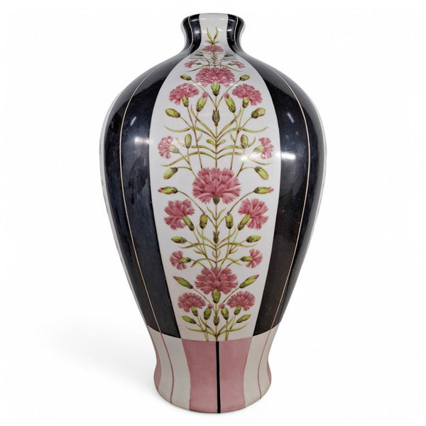 Danny's Fine Porcelain Pink Floral Vase - CLOSEOUT