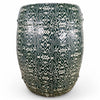 Danny's Fine Porcelain Green Garden Stool - CLOSEOUT