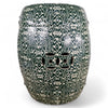 Danny's Fine Porcelain Green Garden Stool - CLOSEOUT