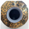 Danny's Fine Porcelain Gold Floral Vase - CLOSEOUT