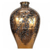 Danny's Fine Porcelain Gold Floral Vase - CLOSEOUT