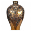Danny's Fine Porcelain Gold Floral Vase - CLOSEOUT