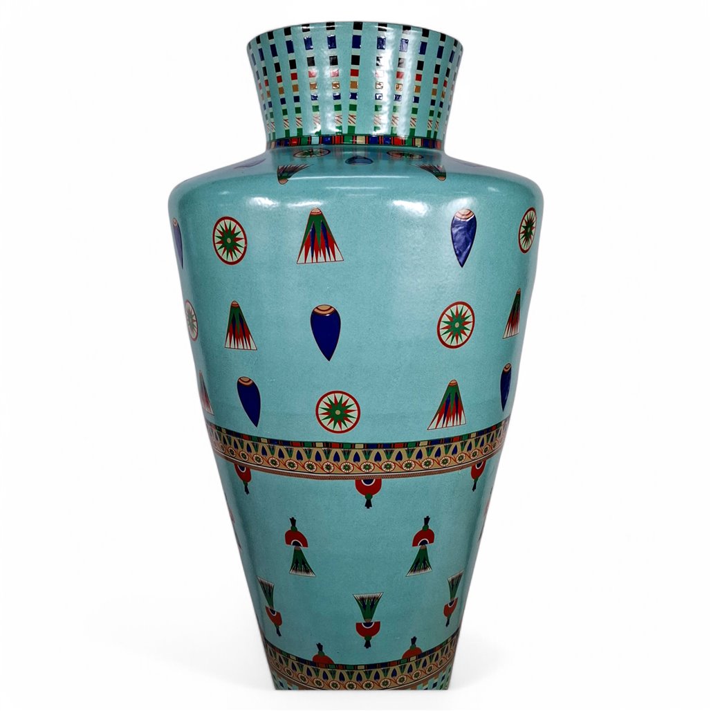 Danny's Fine Porcelain Turquoise Vase - CLOSEOUT