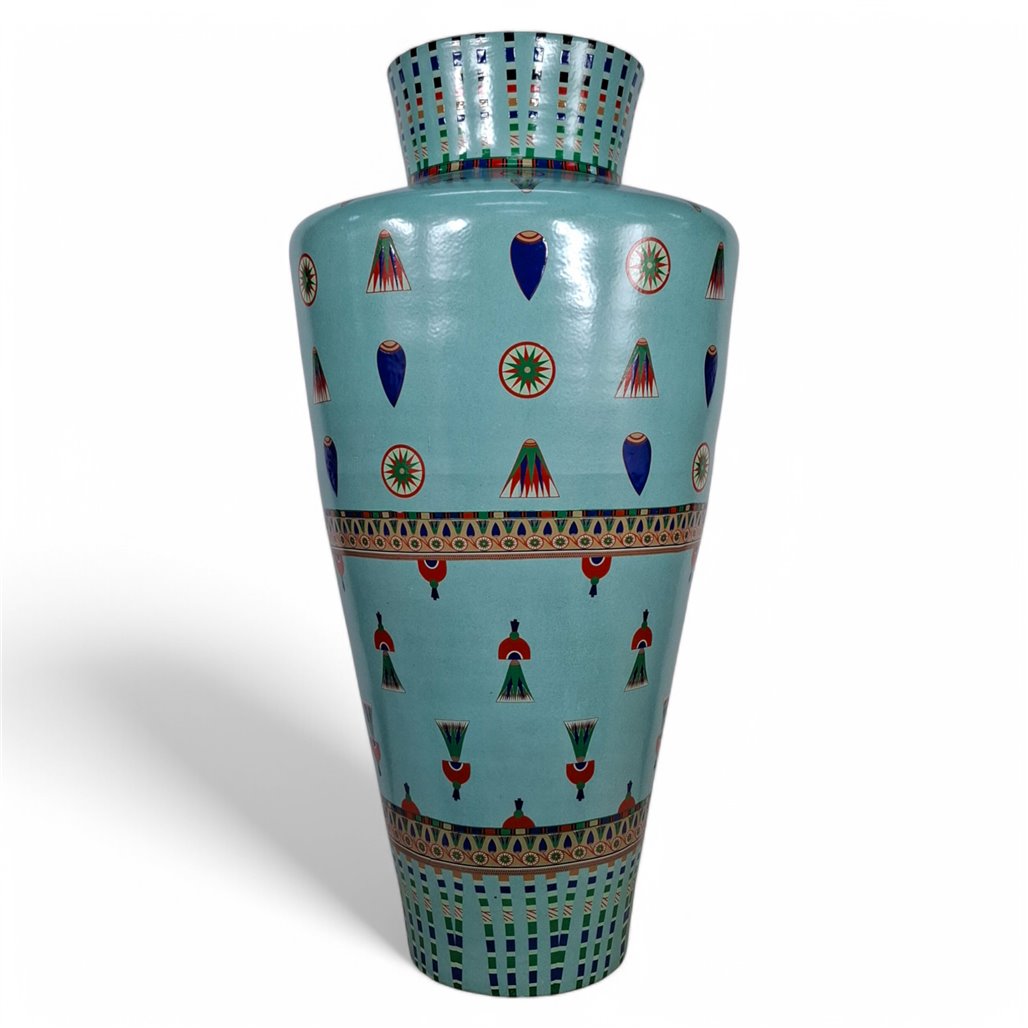 Danny's Fine Porcelain Turquoise Vase - CLOSEOUT