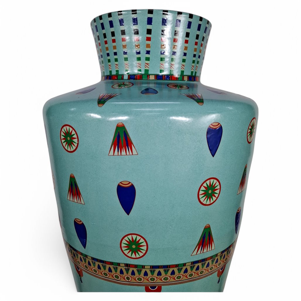 Danny's Fine Porcelain Turquoise Vase - CLOSEOUT