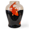 Danny's Fine Porcelain Koi Fish Big Vase - CLOSEOUT