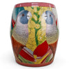 Danny's Fine Porcelain Parrot Garden Stool - CLOSEOUT