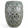 Danny's Fine Porcelain Green Vine Garden Stool - CLOSEOUT