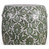 Danny's Fine Porcelain Green Vine Garden Stool - CLOSEOUT