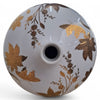 Danny's Fine Porcelain Brown Floral Vase - CLOSEOUT