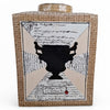 Danny's Fine Porcelain Silhouette Square Planter - CLOSEOUT