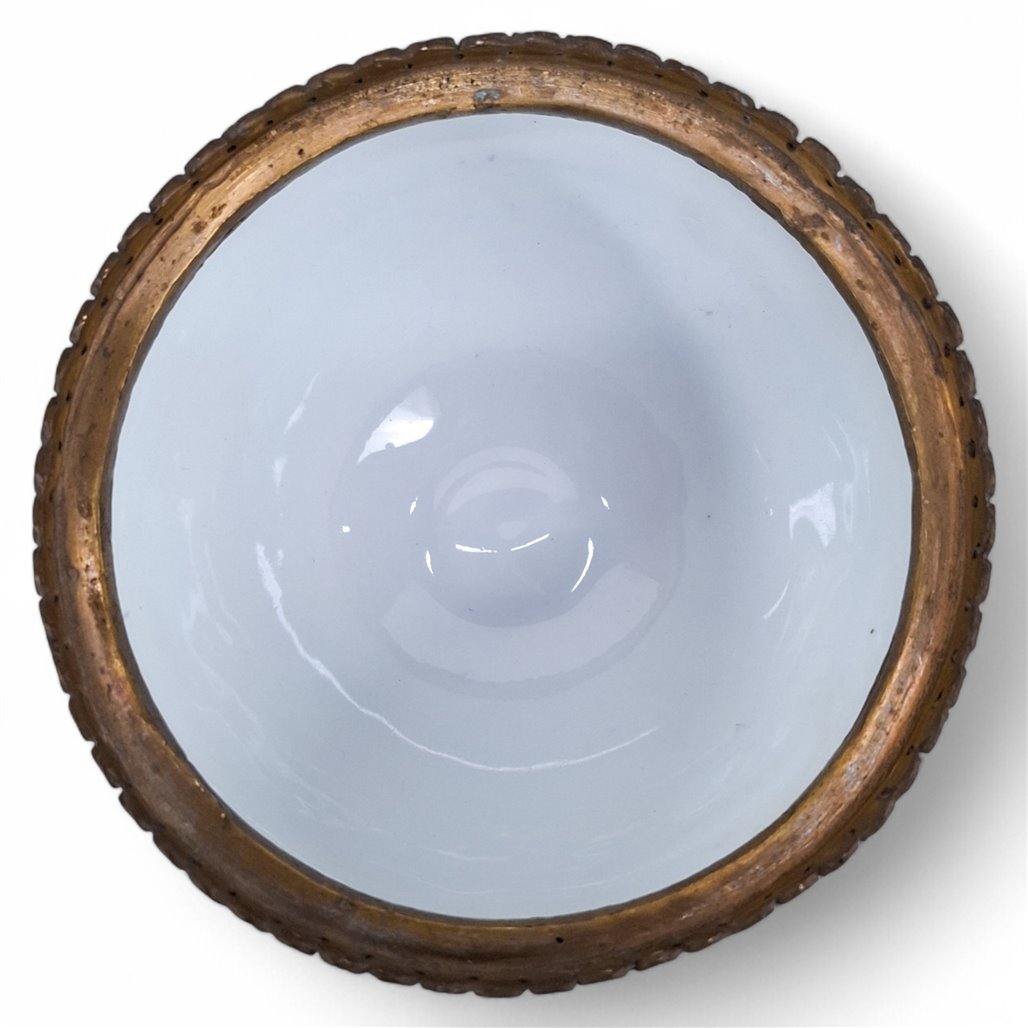 Danny's Fine Porcelain Floral Egg Ornament Jar - CLOSEOUT