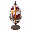 Danny's Fine Porcelain Floral Egg Ornament Jar - CLOSEOUT