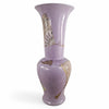 Danny's Fine Porcelain Lavender Feather Vase - CLOSEOUT