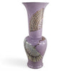 Danny's Fine Porcelain Lavender Feather Vase - CLOSEOUT