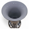 Danny's Fine Porcelain Black Floral Vase - CLOSEOUT