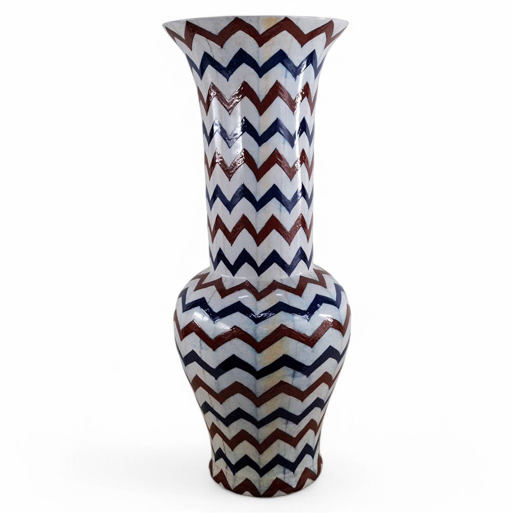 Danny's Fine Porcelain Zigzag Vase - CLOSEOUT