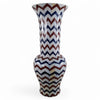 Danny's Fine Porcelain Zigzag Vase - CLOSEOUT