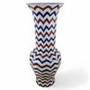 Danny's Fine Porcelain Zigzag Vase - CLOSEOUT