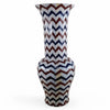 Danny's Fine Porcelain Zigzag Vase - CLOSEOUT
