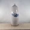 Danny's Fine Porcelain Blue Serpent Bottle Vase - CLOSEOUT