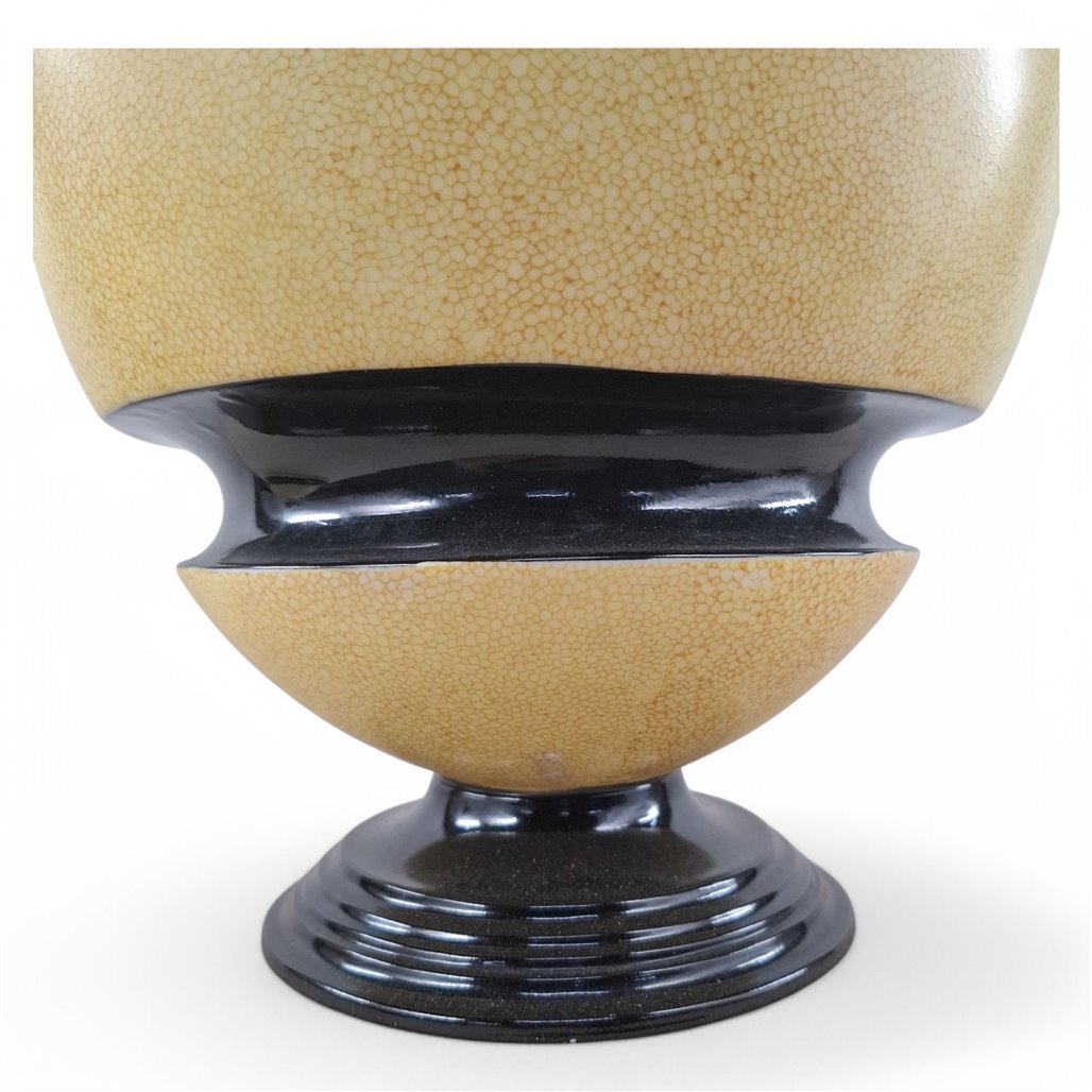 Danny's Fine Porcelain Yellow Covered Jar - CLOSEOUT