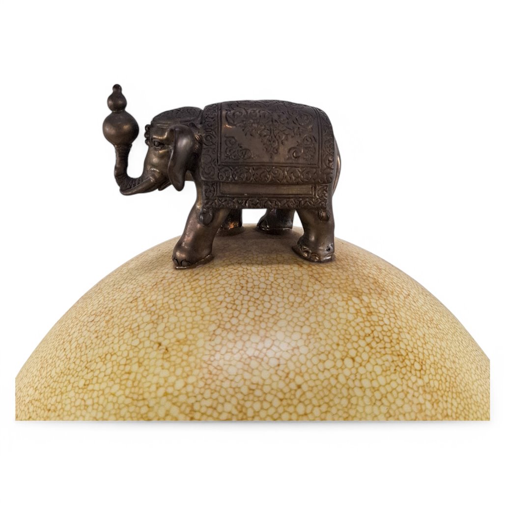 Danny's Fine Porcelain Yellow Covered Jar - CLOSEOUT