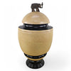 Danny's Fine Porcelain Yellow Covered Jar - CLOSEOUT