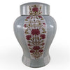 Danny's Fine Porcelain Pink Floral Jar - CLOSEOUT