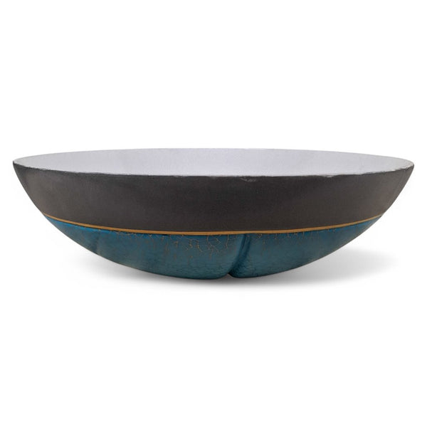 Danny's Fine Porcelain Teal Decorative Bowl - CLOSEOUT