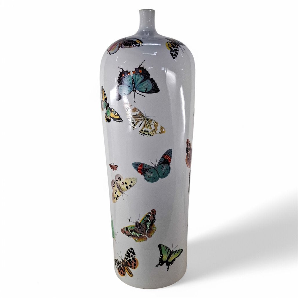 Danny's Fine Porcelain Butterfly Garden Vase - CLOSEOUT