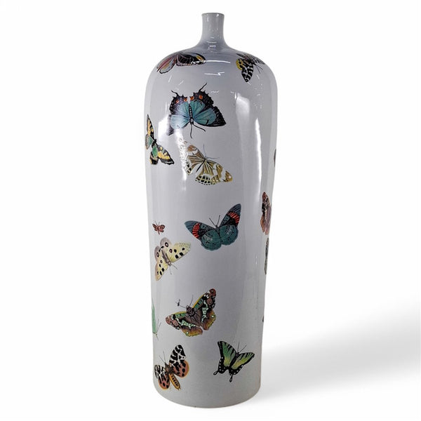 Danny's Fine Porcelain Butterfly Garden Vase - CLOSEOUT