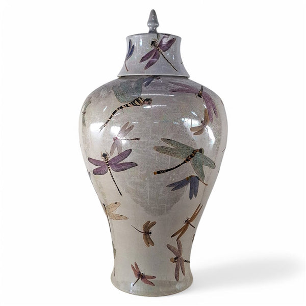 Danny's Fine Porcelain Bird & Bamboo Vase - CLOSEOUT