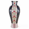 Danny's Fine Porcelain Black Floral Vase - CLOSEOUT
