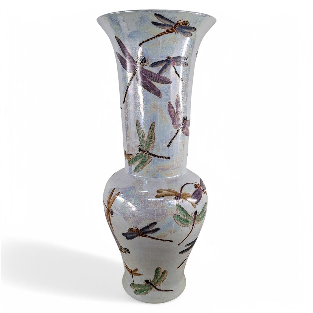 Danny's Fine Porcelain Bird Garden Vase - CLOSEOUT