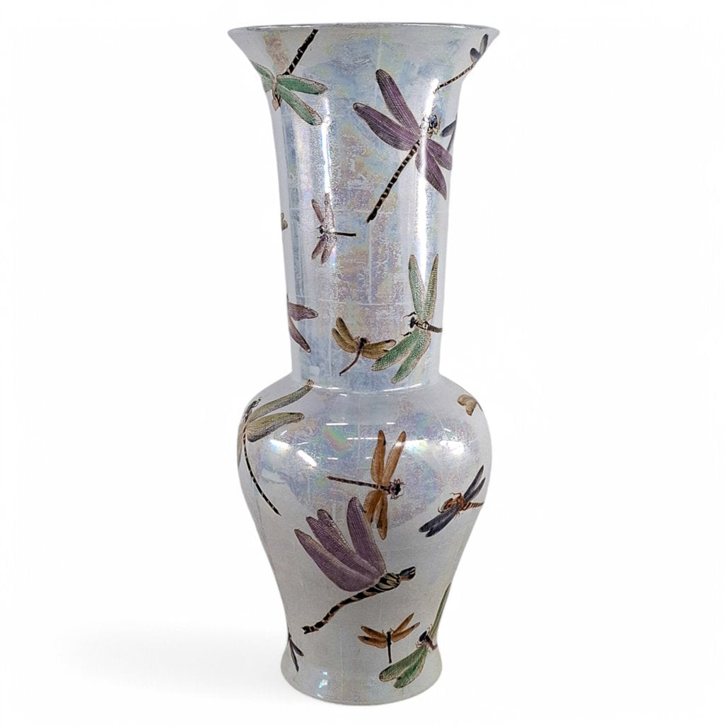 Danny's Fine Porcelain Bird Garden Vase - CLOSEOUT