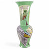 Danny's Fine Porcelain Green Bird Garden Vase - CLOSEOUT