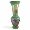 Danny's Fine Porcelain Green Bird Garden Vase - CLOSEOUT