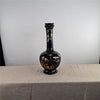 Danny's Fine Porcelain Black Landscape Vase - CLOSEOUT