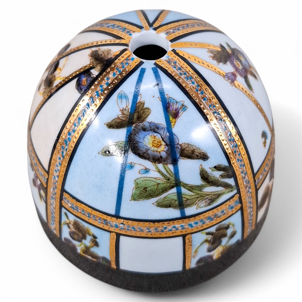 Danny's Fine Porcelain Butterfly Garden Covered Jar - CLOSEOUT